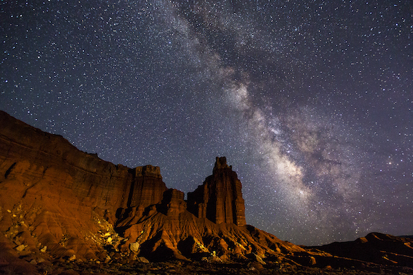 Milky Way Over Chimney Rock FOR ANNUAL PASS 2