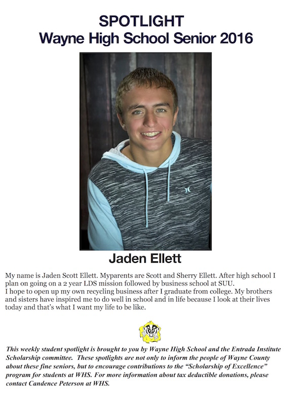 Jaden Ellett S of E