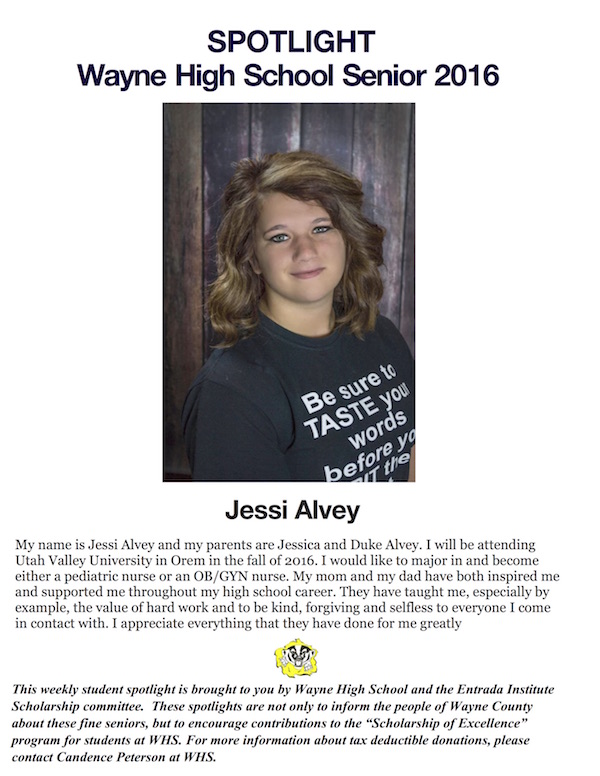 Jessi Alvey SofE