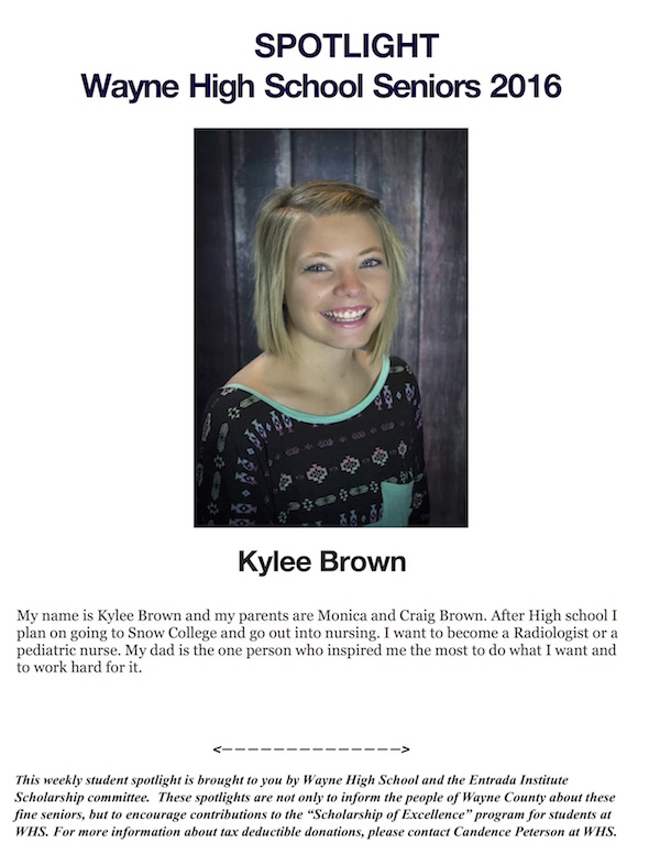 Kylee Brown Sof E
